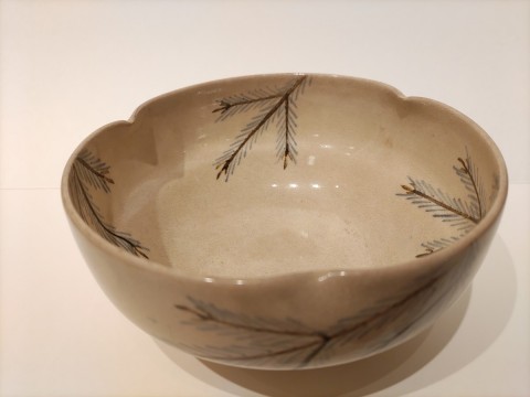 Kyo ware pine crest bowl