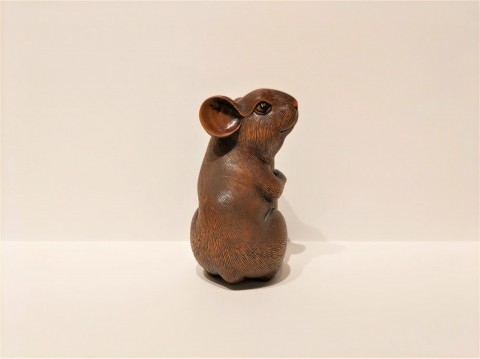 wooden mouse