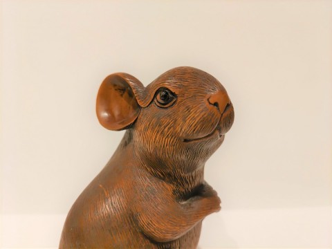 wooden mouse
