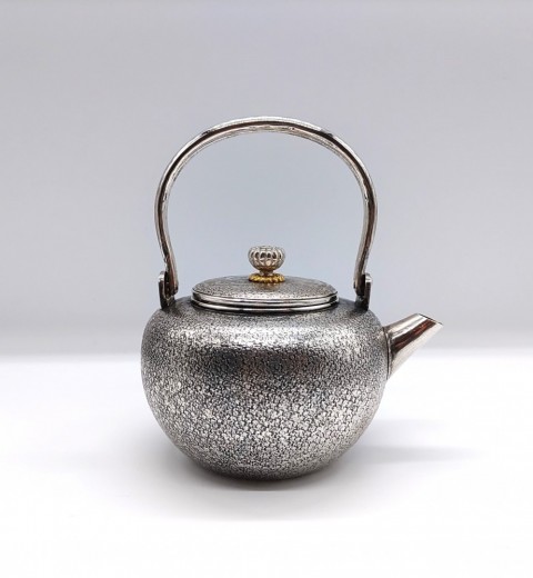 Sterling silver pot