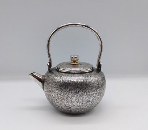 Sterling silver pot