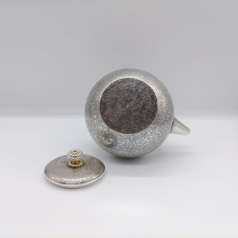 Sterling silver pot