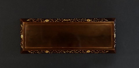 Rokaku Sansui Aogai incense tray, period Chinese item