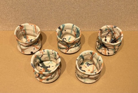 Iga ware, 5 cups