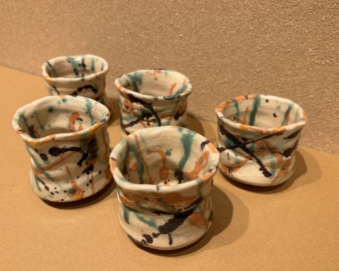 Iga ware, 5 cups