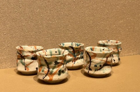 Iga ware, 5 cups