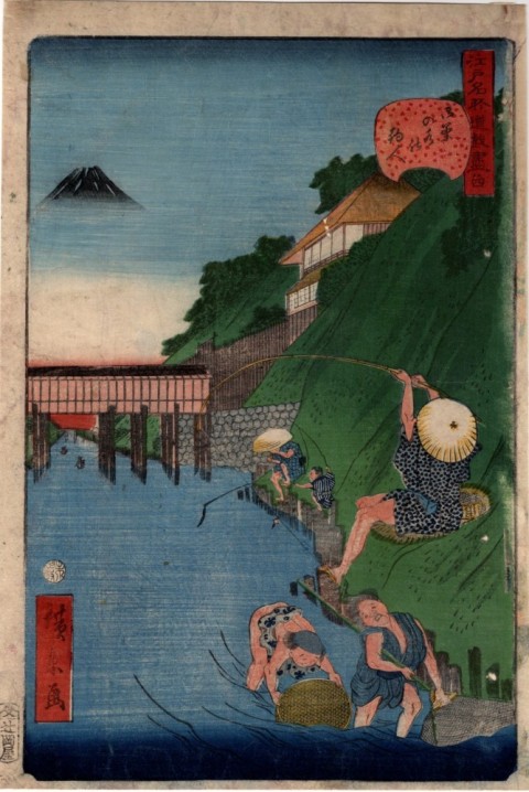 Edo Meisho Dougedukushi 4: The Fisherman of Ochanomizu