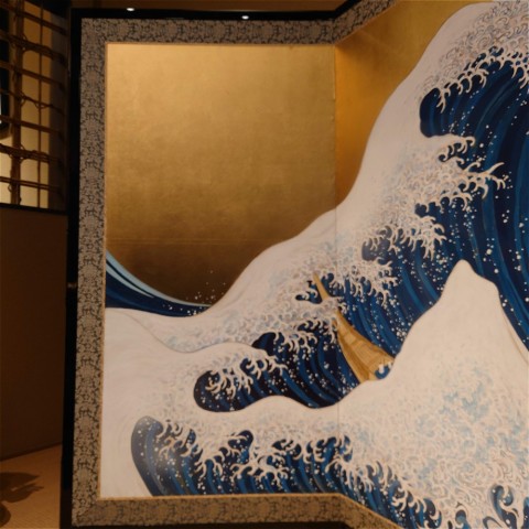 The Great wave screen