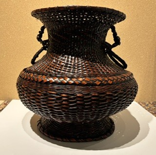 Bamboo flower vase