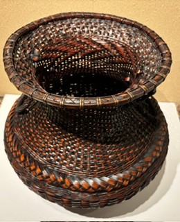 Bamboo flower vase