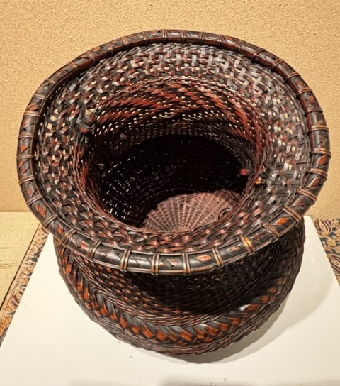 Bamboo flower vase