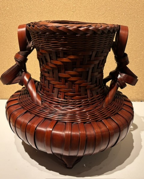 Bamboo flower vase