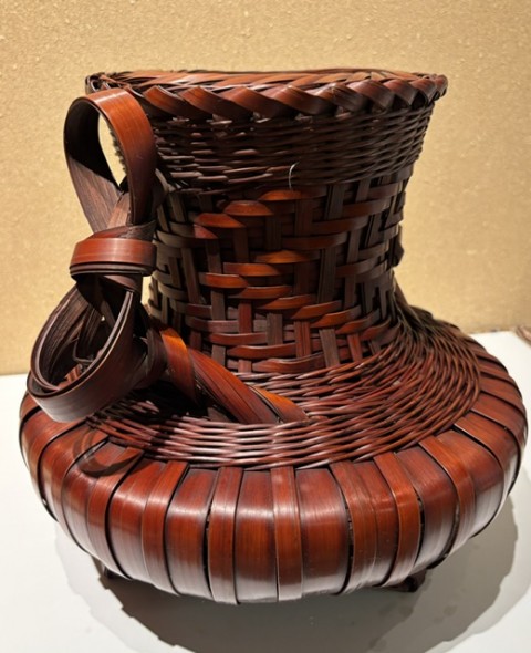 Bamboo flower vase