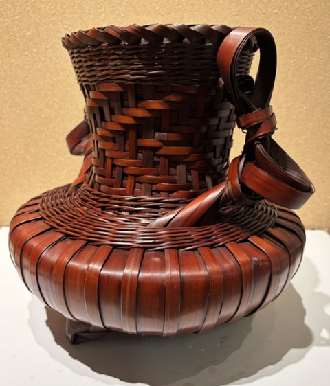 Bamboo flower vase
