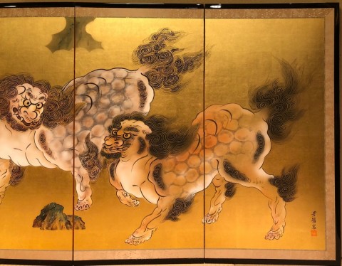 Chinese Guardian Lions  "Karajishi " 