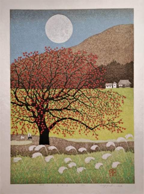 Moon rising