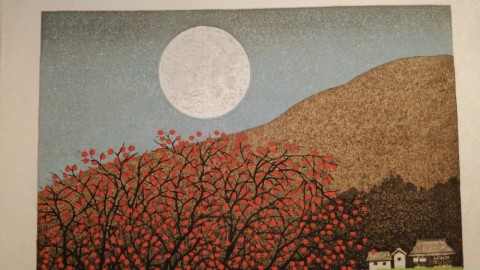 Moon rising