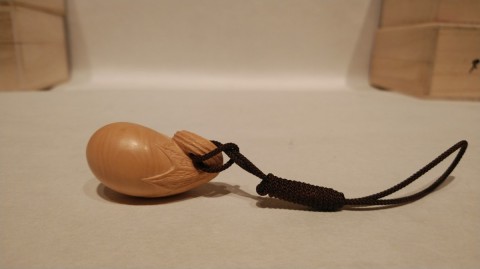 Netsuke white eggplant