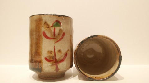 Mino-yaki, pair teacup