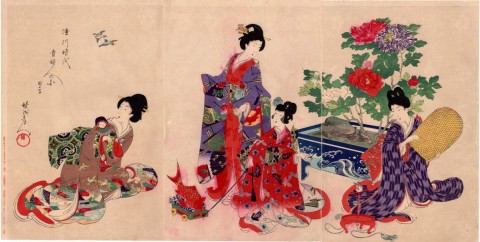 Ladies of the Tokugawa period, Princess release bird